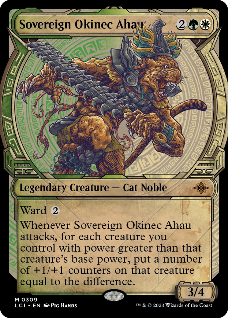 Sovereign Okinec Ahau (Showcase) [The Lost Caverns of Ixalan] | The Clever Kobold