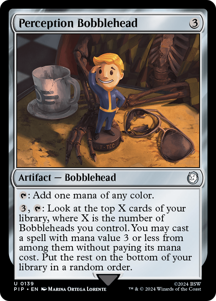 Perception Bobblehead [Fallout] | The Clever Kobold