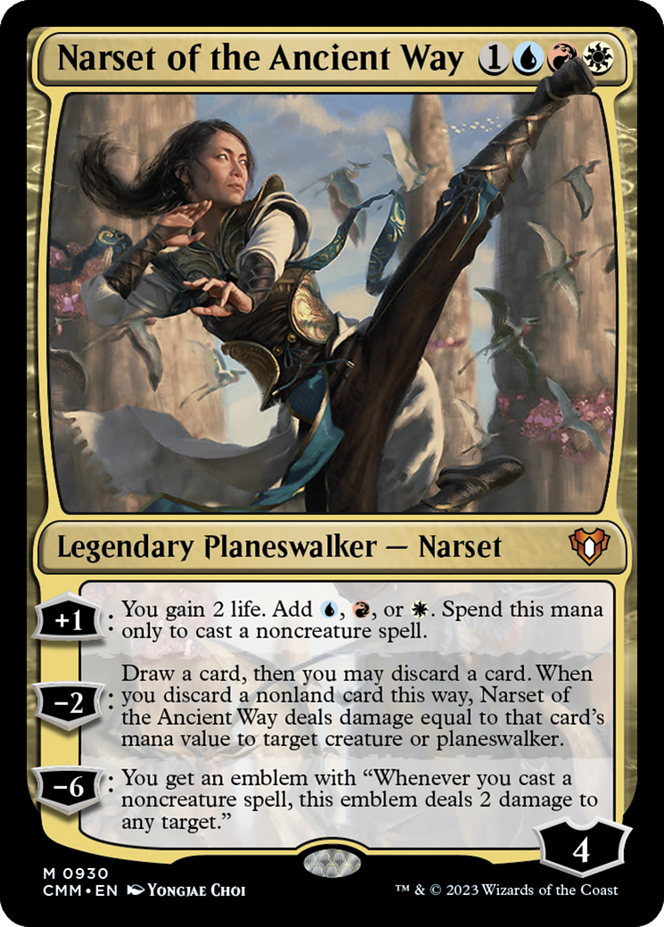 Narset of the Ancient Way [Commander Masters] | The Clever Kobold