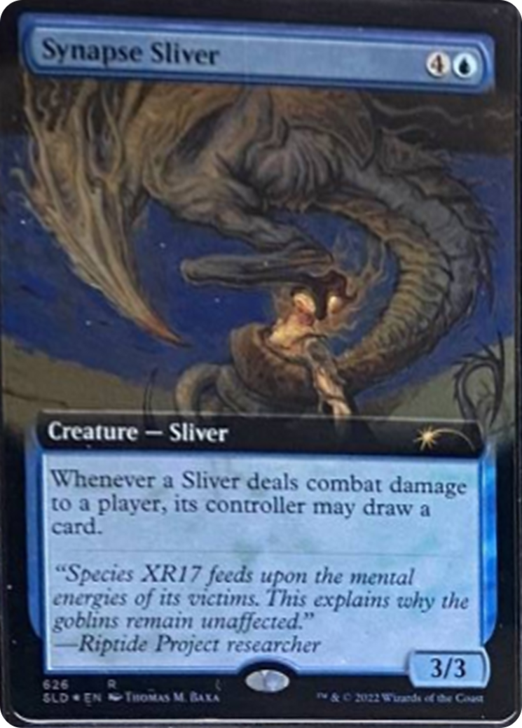 Synapse Sliver (Extended Art) [Secret Lair Drop Series] | The Clever Kobold