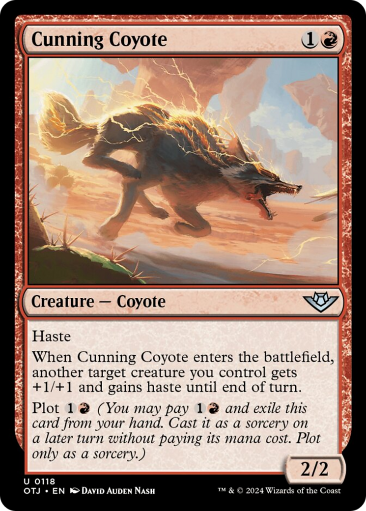 Cunning Coyote [Outlaws of Thunder Junction] | The Clever Kobold