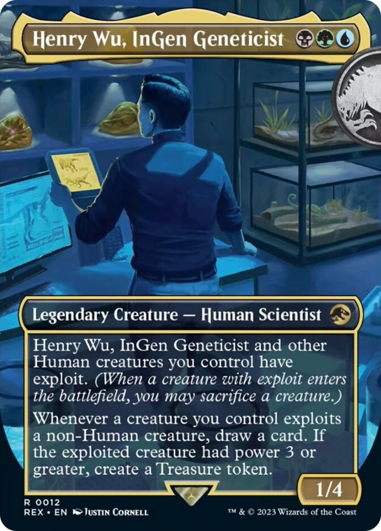 Henry Wu, InGen Geneticist (Borderless) [Jurassic World Collection] | The Clever Kobold