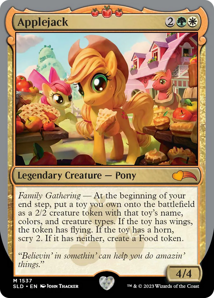 Applejack [Secret Lair Drop Series] | The Clever Kobold