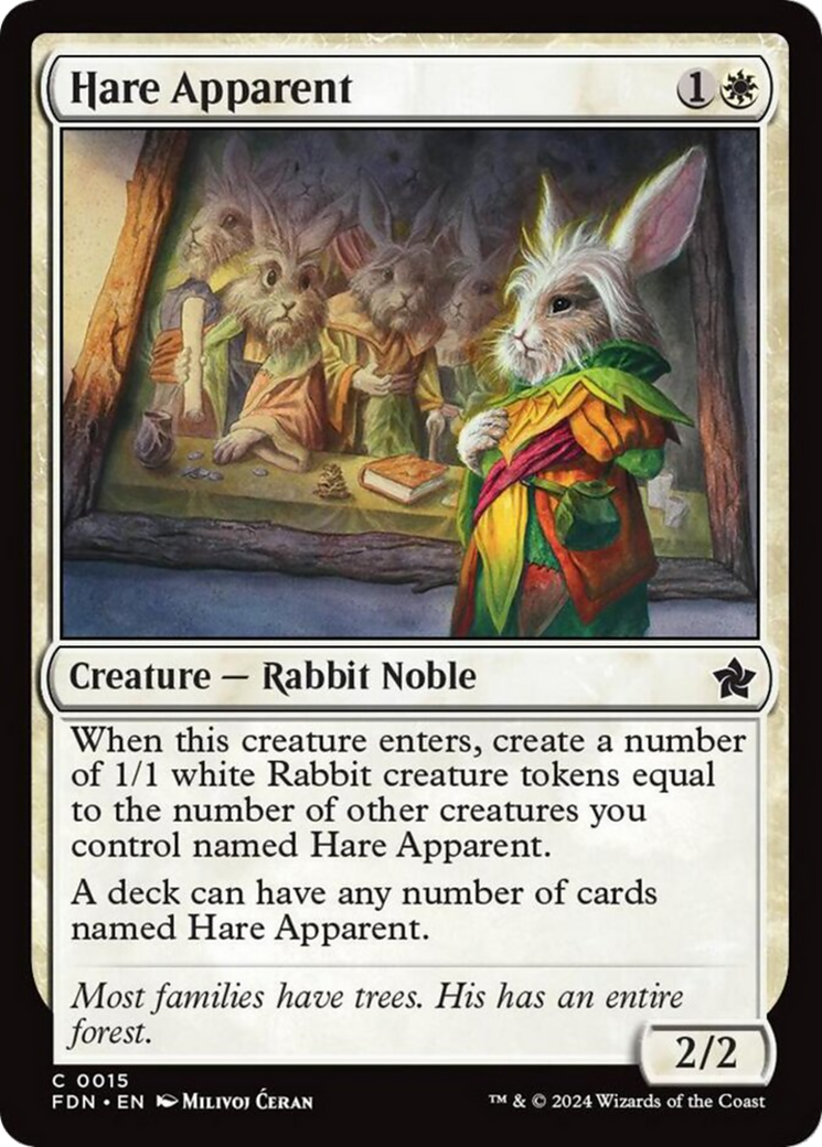 Hare Apparent [Foundations] | The Clever Kobold