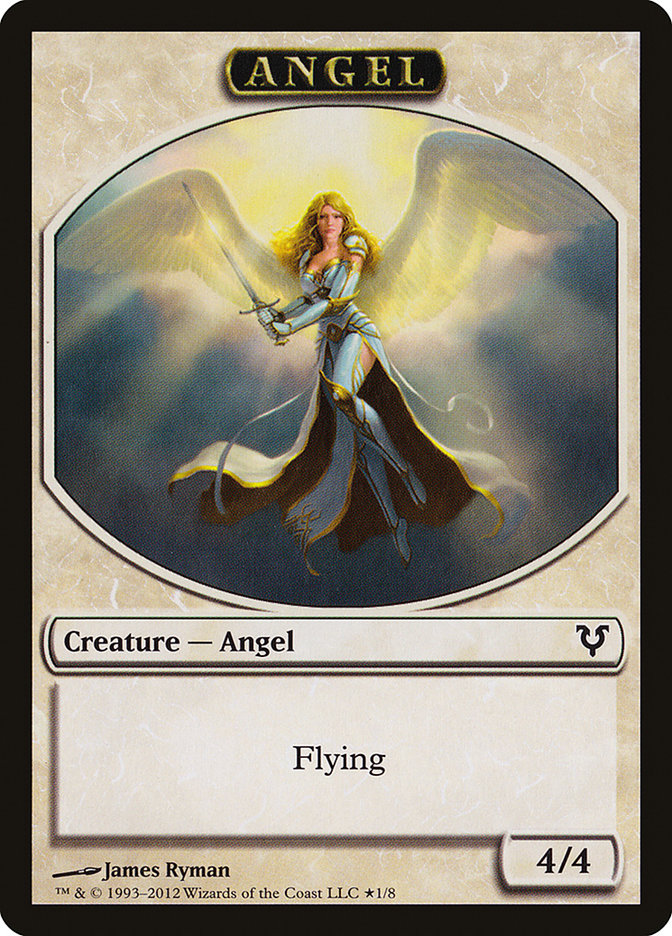 Angel // Demon Double-Sided Token [Open the Helvault] | The Clever Kobold