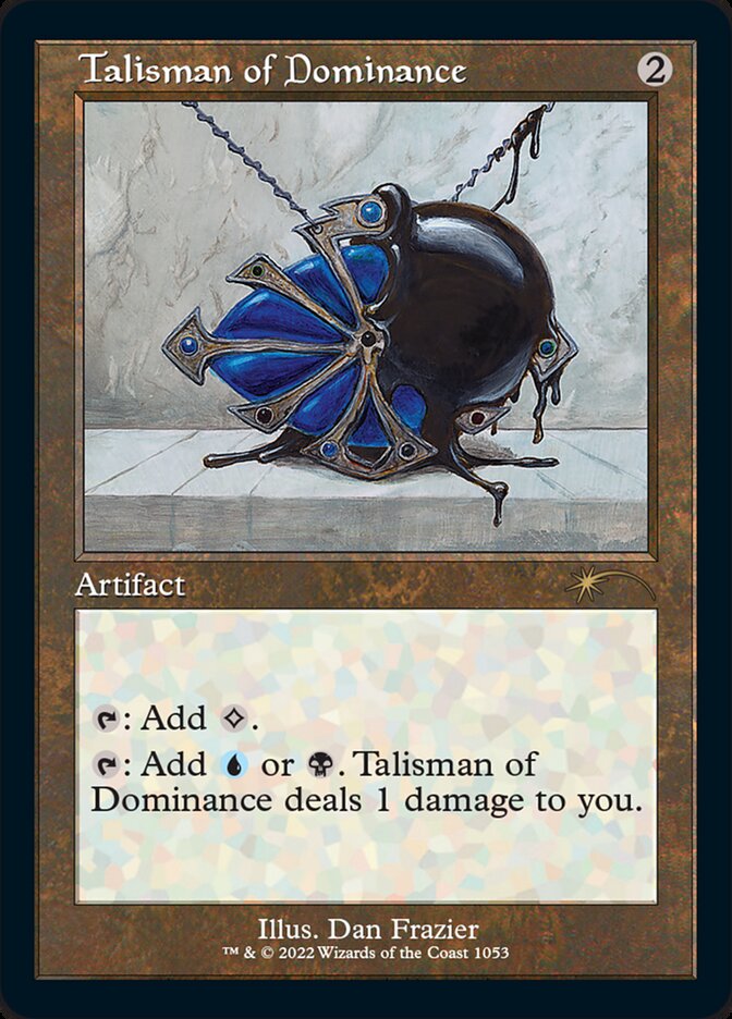 Talisman of Dominance (Foil Etched) [Secret Lair Drop Series] | The Clever Kobold