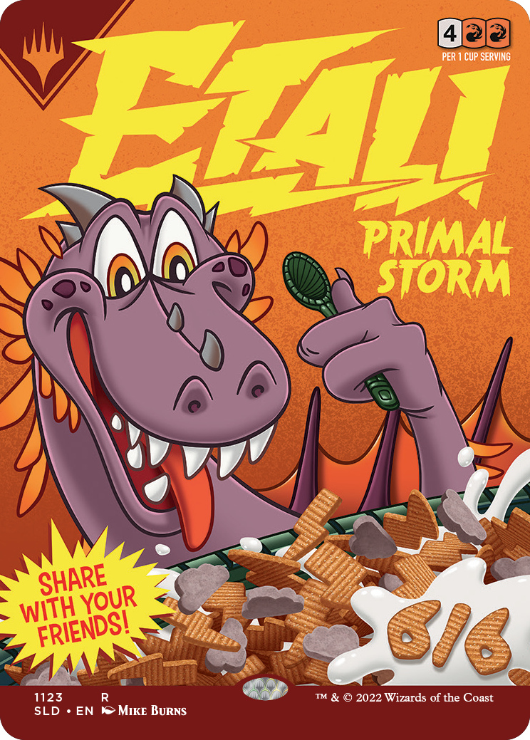 Etali, Primal Storm (Borderless) [Secret Lair Drop Series] | The Clever Kobold