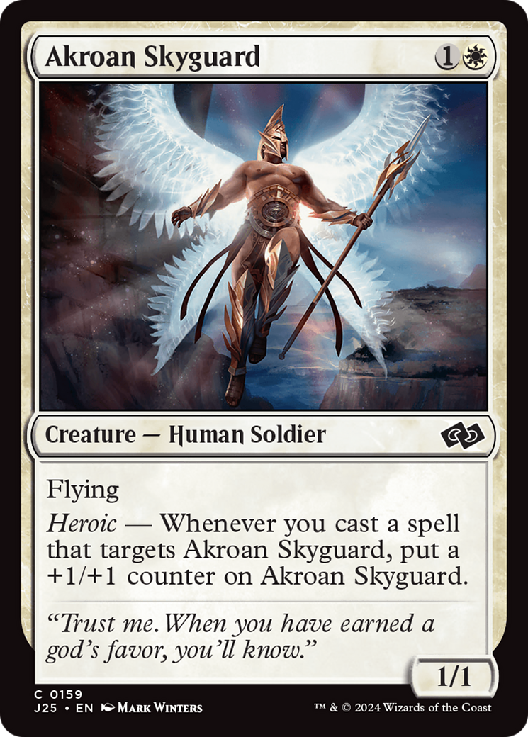 Akroan Skyguard [Foundations Jumpstart] | The Clever Kobold