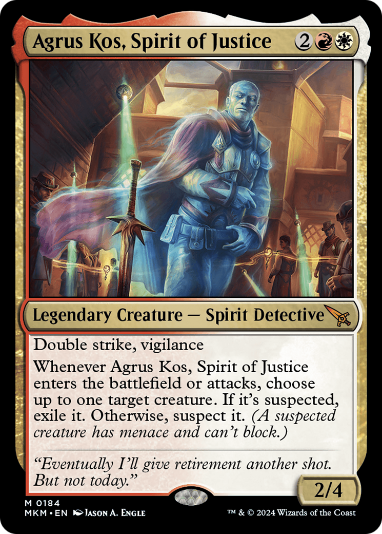 Agrus Kos, Spirit of Justice [Murders at Karlov Manor] | The Clever Kobold