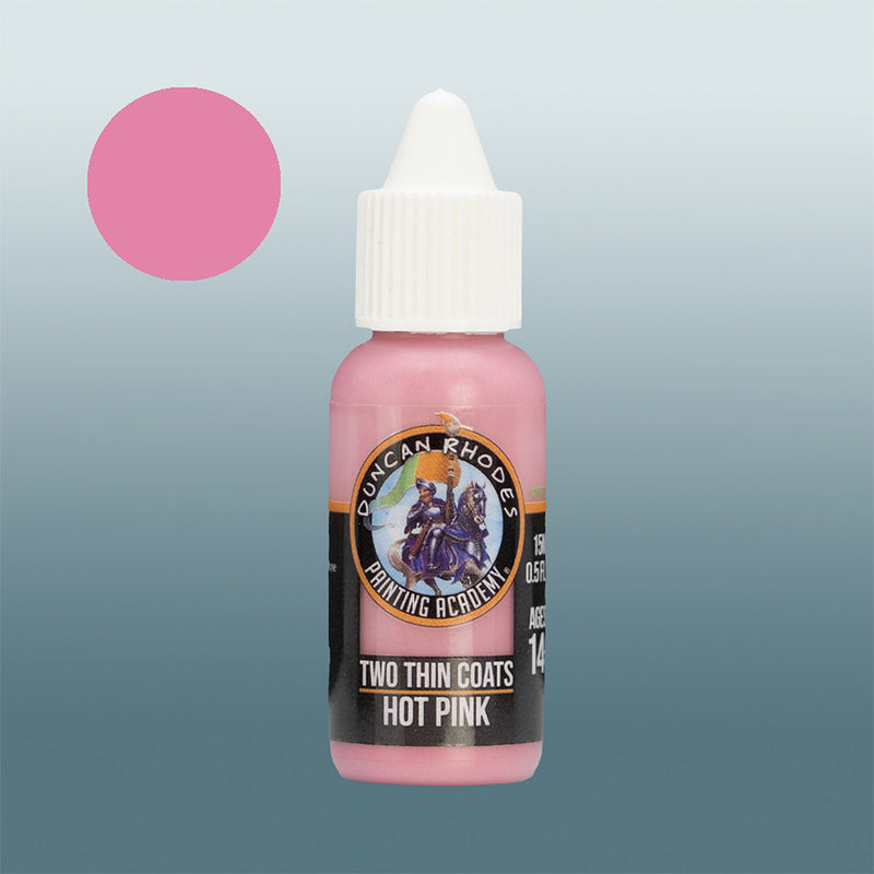 Two Thin Coats: Neo Pink