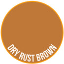 Two Thin Coats: Dry Rust Brown
