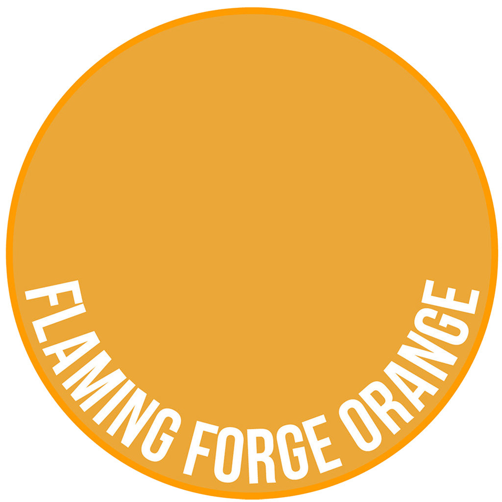 Two Thin Coats: Flaming Forge Orange