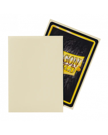 Dragon Shield Ivory - Matte Sleeves - Standard Size 100ct