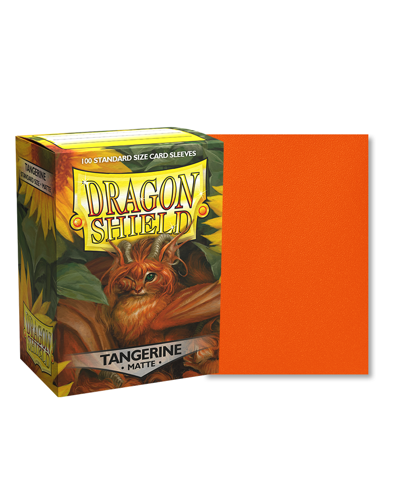 Tangerine - Matte Sleeves - Standard Size