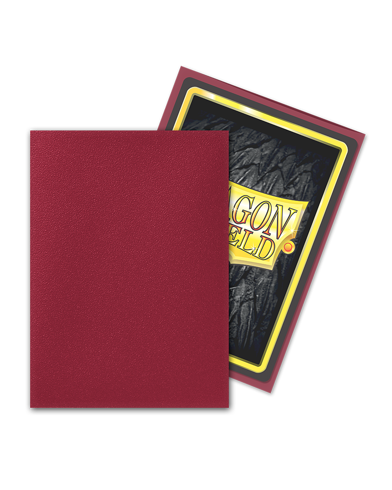 Blood Red - Matte Sleeves - Standard Size