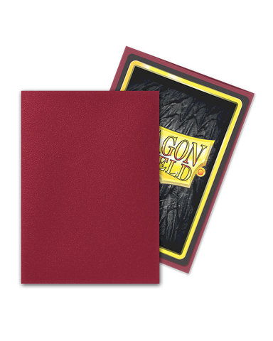Blood Red - Matte Sleeves - Standard Size