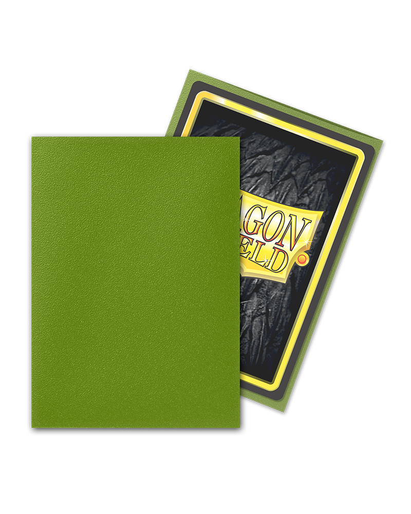 Olive - Matte Sleeves - Standard Size