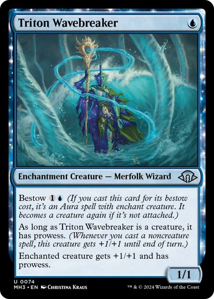 Triton Wavebreaker [Modern Horizons 3] | The Clever Kobold