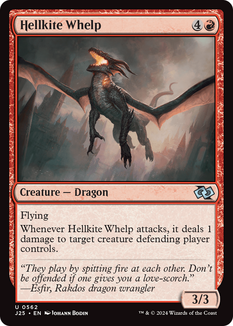 Hellkite Whelp [Foundations Jumpstart] | The Clever Kobold