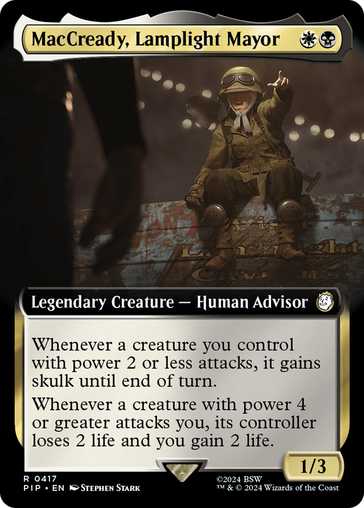 MacCready, Lamplight Mayor (Extended Art) [Fallout] | The Clever Kobold