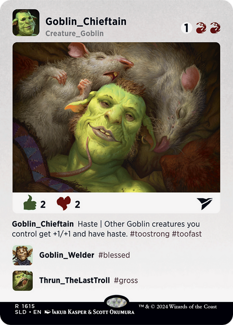 Goblin Chieftain [Secret Lair Drop Series] | The Clever Kobold