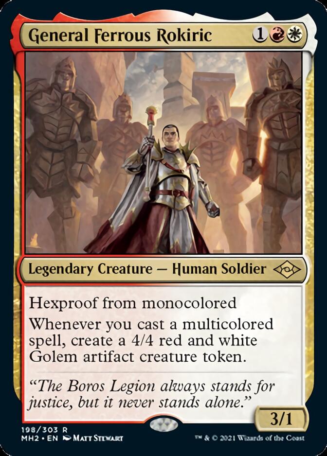 General Ferrous Rokiric [Modern Horizons 2] | The Clever Kobold