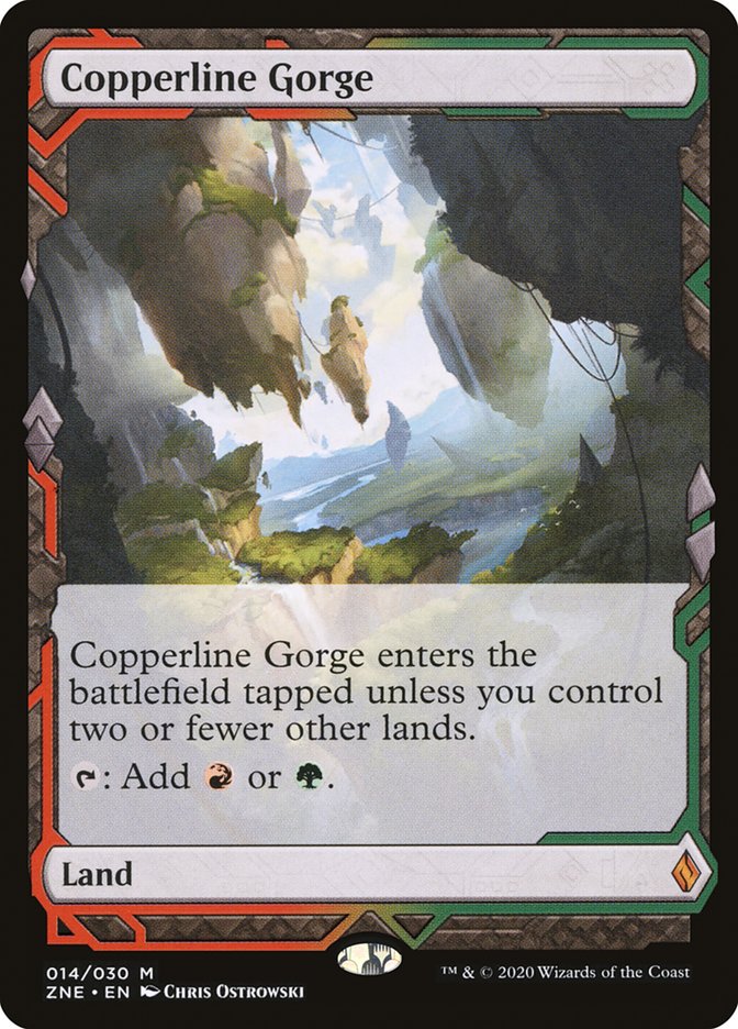 Copperline Gorge (Expeditions) [Zendikar Rising Expeditions] | The Clever Kobold