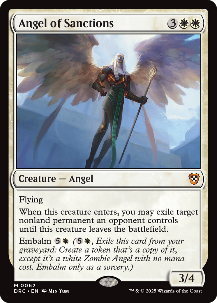 Angel of Sanctions [Aetherdrift Commander] | The Clever Kobold