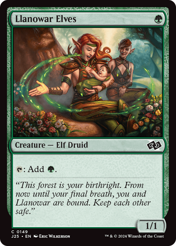 Llanowar Elves [Foundations Jumpstart] | The Clever Kobold