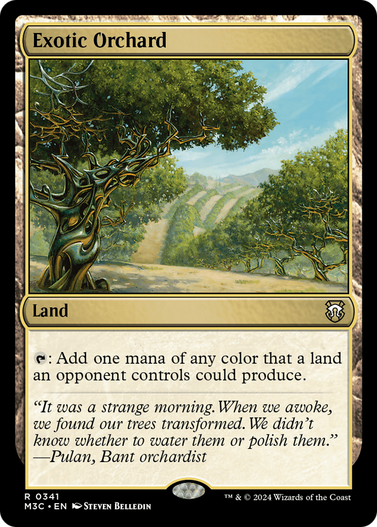 Exotic Orchard (Ripple Foil) [Modern Horizons 3 Commander] | The Clever Kobold