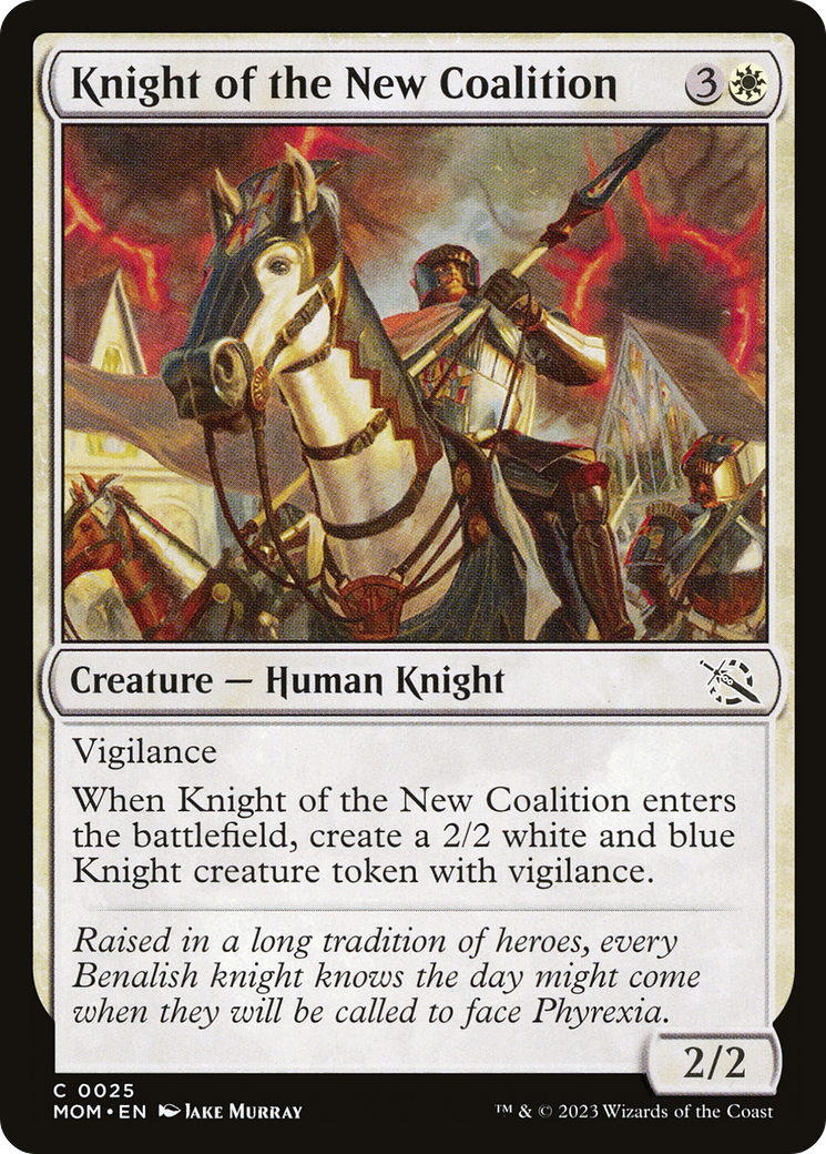 Knight of the New Coalition [March of the Machine] | The Clever Kobold