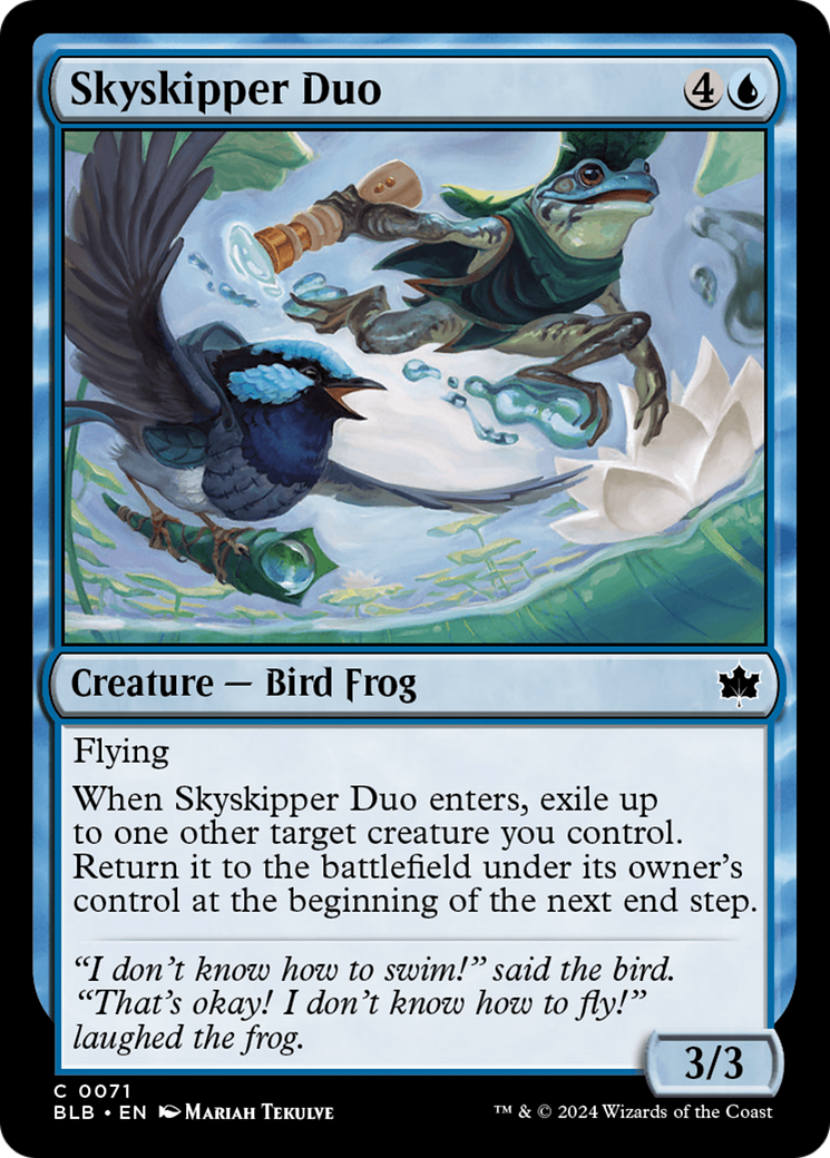 Skyskipper Duo [Bloomburrow] | The Clever Kobold