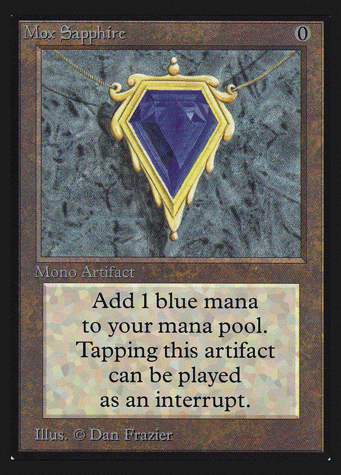 Mox Sapphire [Collectors' Edition] | The Clever Kobold