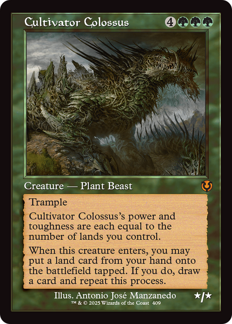 Cultivator Colossus (Retro Frame) [Innistrad Remastered] | The Clever Kobold