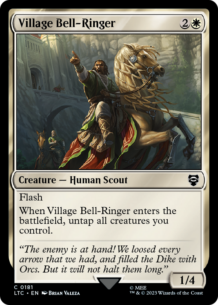 Village Bell-Ringer [The Lord of the Rings: Tales of Middle-Earth Commander] | The Clever Kobold