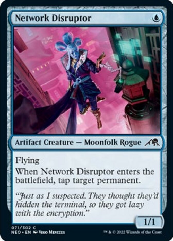 Network Disruptor [Kamigawa: Neon Dynasty] | The Clever Kobold