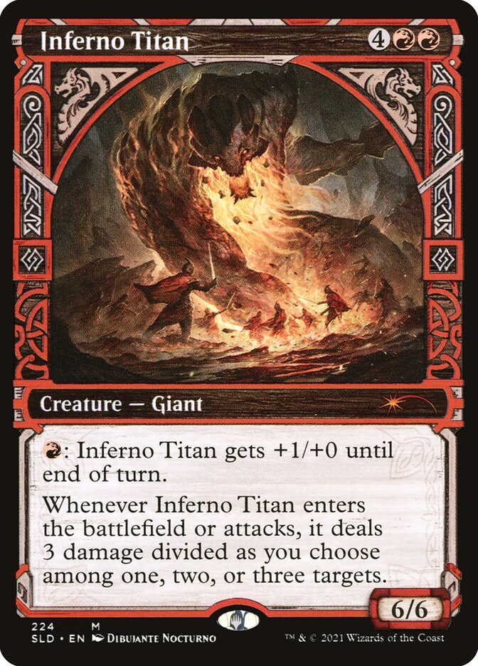 Inferno Titan [Secret Lair Drop Series] | The Clever Kobold