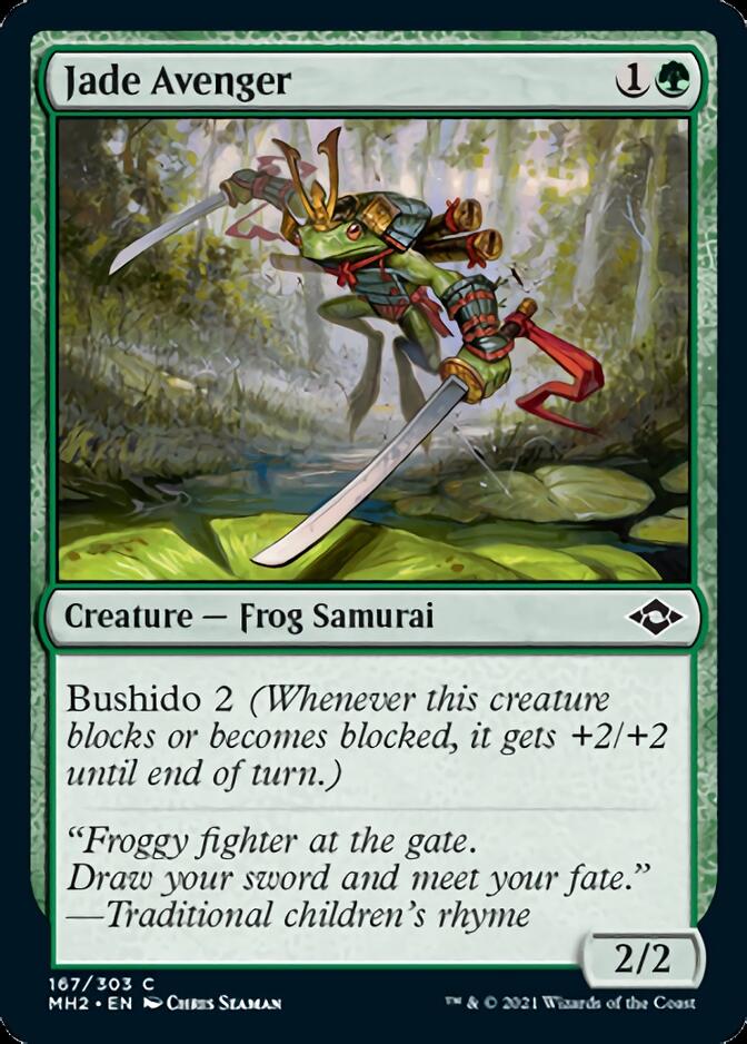 Jade Avenger [Modern Horizons 2] | The Clever Kobold