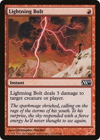 Lightning Bolt (M10) (Oversized) [Oversize Cards] | The Clever Kobold