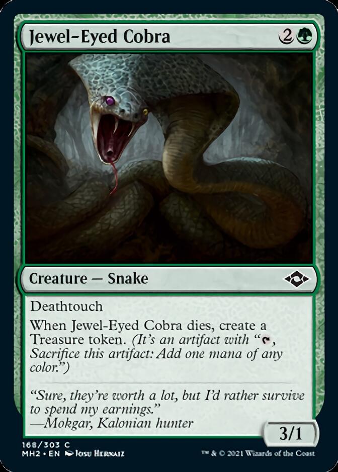 Jewel-Eyed Cobra [Modern Horizons 2] | The Clever Kobold