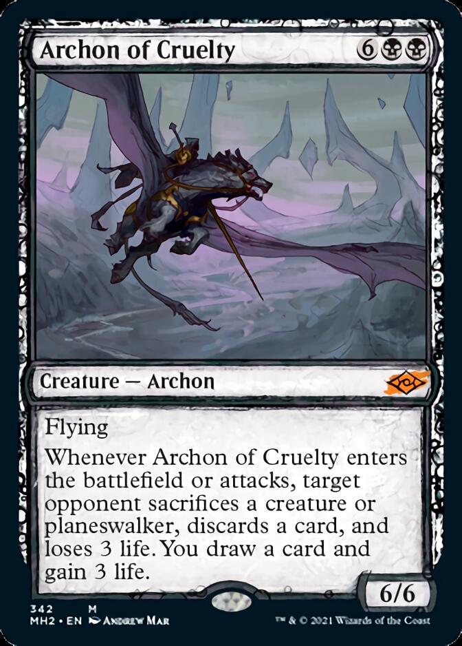 Archon of Cruelty (Sketch) [Modern Horizons 2] | The Clever Kobold