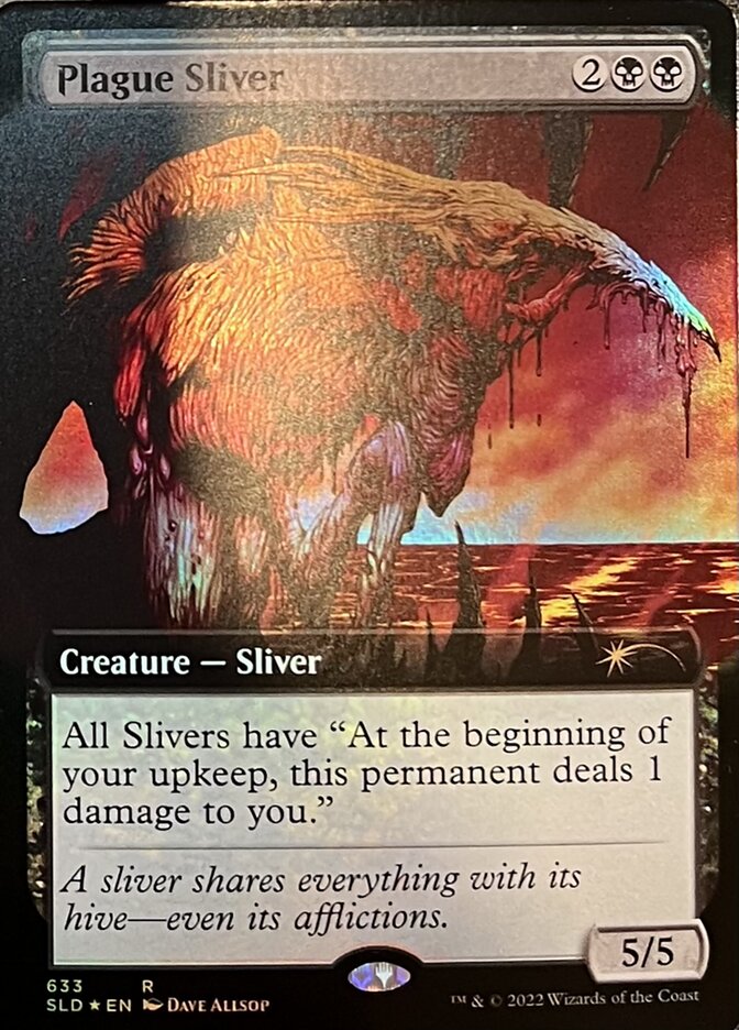 Plague Sliver (Extended Art) [Secret Lair Drop Promos] | The Clever Kobold