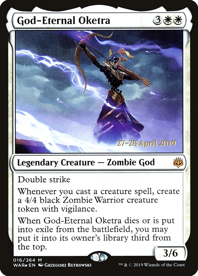 God-Eternal Oketra [War of the Spark Prerelease Promos] | The Clever Kobold