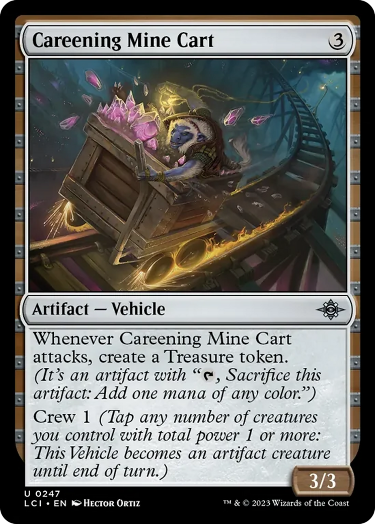 Careening Mine Cart [The Lost Caverns of Ixalan] | The Clever Kobold