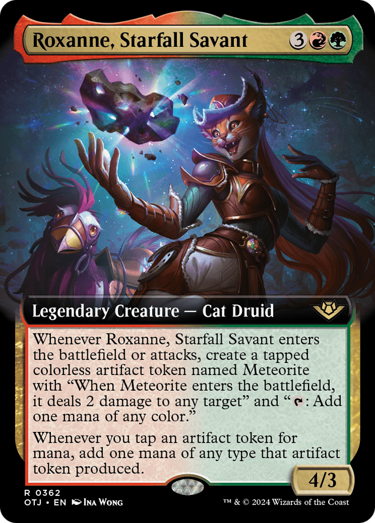 Roxanne, Starfall Savant (Extended Art) [Outlaws of Thunder Junction] | The Clever Kobold