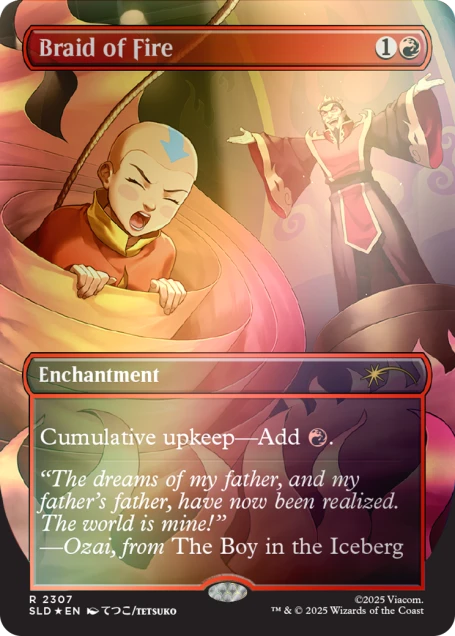 Secret Lair x Avatar: The Last Airbender | The Ember Island Players Foil Edition