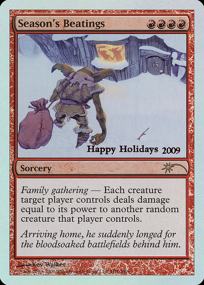 Season's Beatings [Happy Holidays] | The Clever Kobold