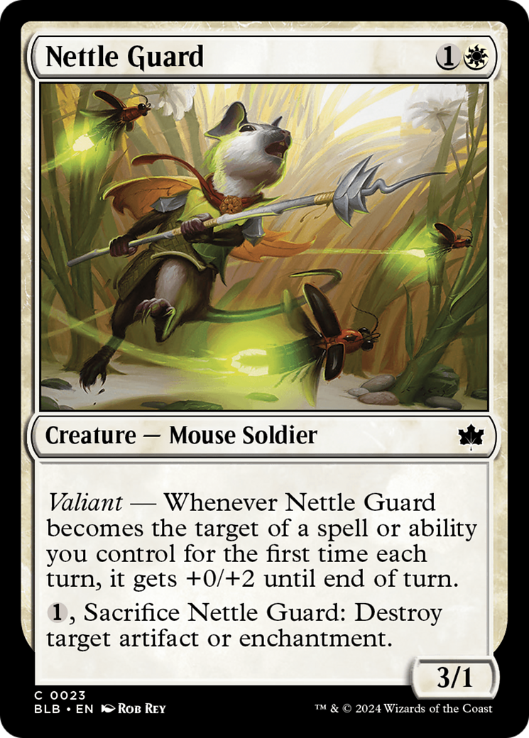 Nettle Guard [Bloomburrow] | The Clever Kobold