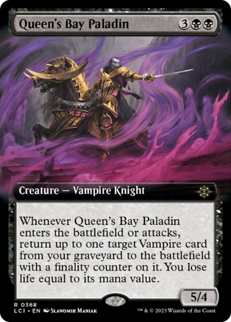 Queen's Bay Paladin (Extended Art) [The Lost Caverns of Ixalan] | The Clever Kobold