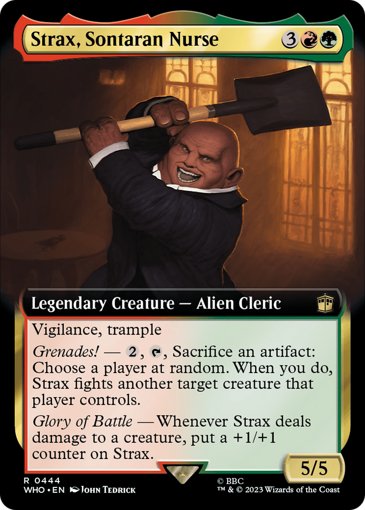 Strax, Sontaran Nurse (Extended Art) [Doctor Who] | The Clever Kobold